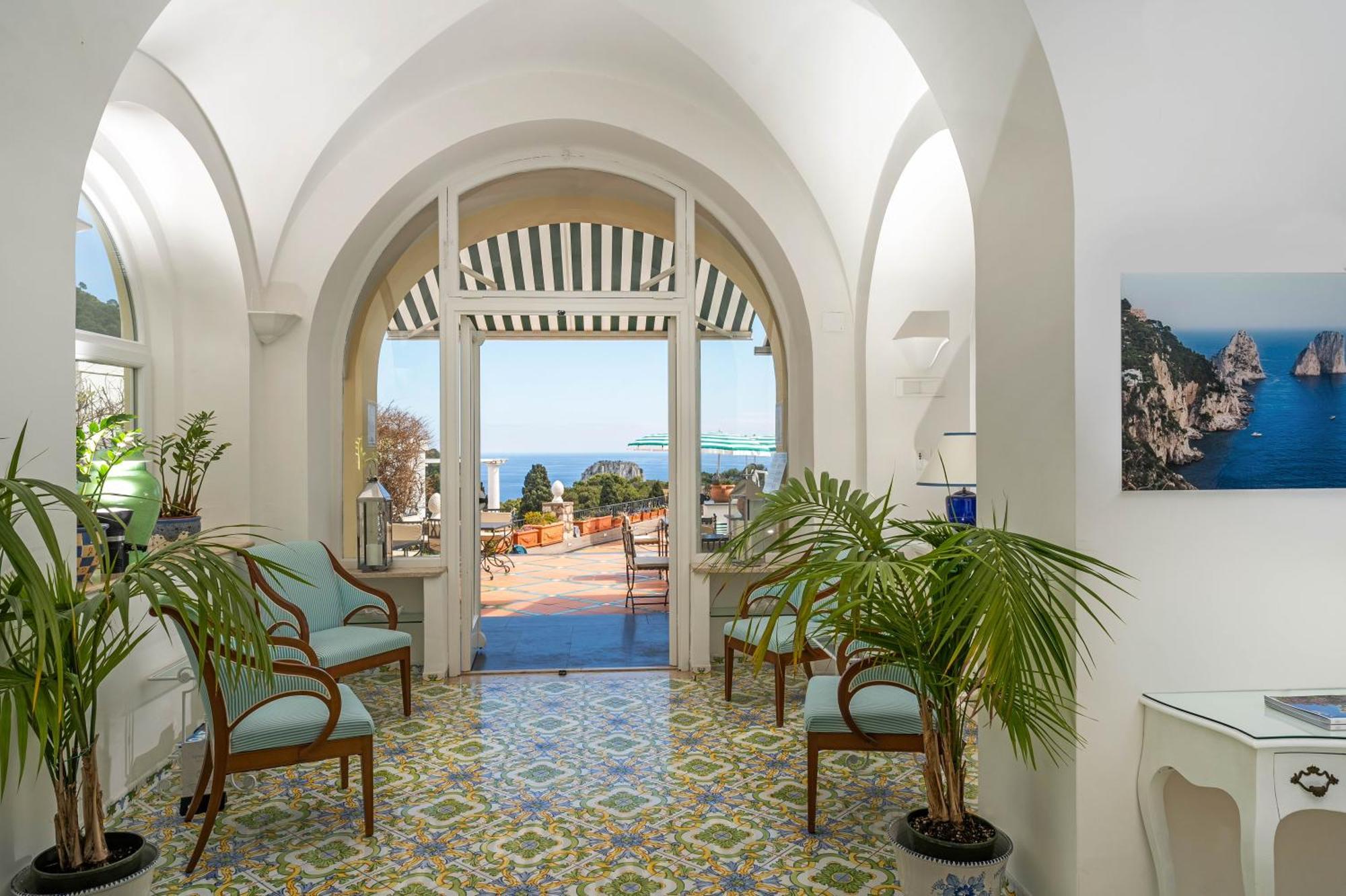 Sina Flora Hotel Capri Exterior photo