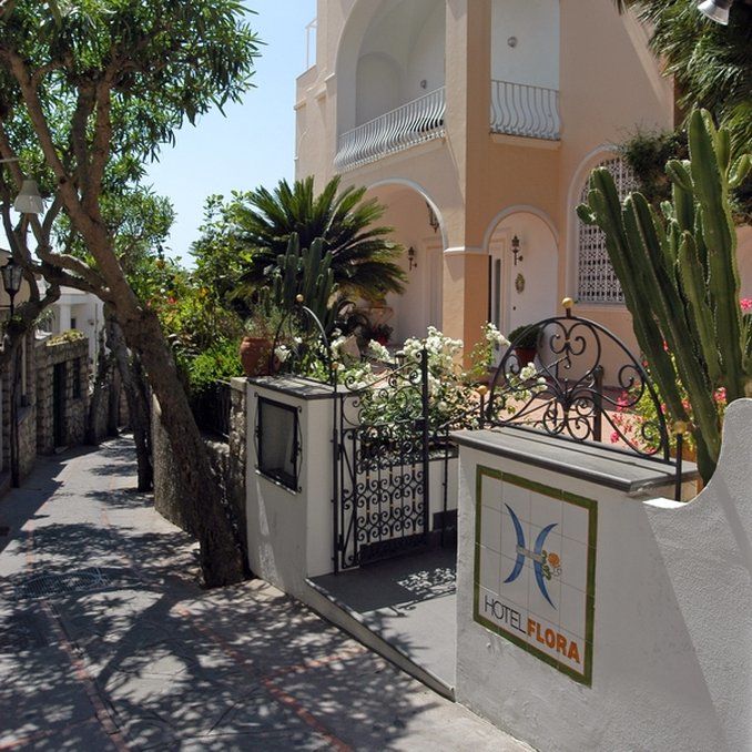 Sina Flora Hotel Capri Exterior photo